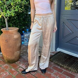 Reformation Olina Silk Pants